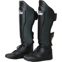 Legend Sports Krav Maga Scheenbeschermers Heren/Dames Zwart PU