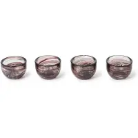 Ferm Living Eierdop Tinta Deep Brown (Set van 4)
