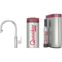 Quooker Flex 5-in-1 kraan met COMBI+ reservoir en CUBE Chroom