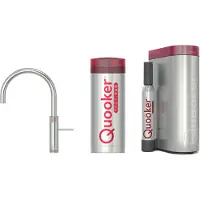 Quooker Fusion Round 5-in-1 kraan met PRO3 reservoir en CUBE RVS