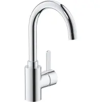 GROHE Eurosmart Cosmopolitan - Wastafelkraan met Push-Open afvoergarnituur, chroom 23933001