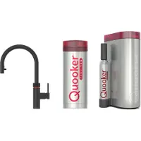 Quooker Cube Flex round zwart met Pro3 reservoir