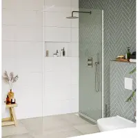 Saqu Modulo inloopdouche incl. antikalk 80x210cm mat wit