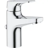 GROHE Start Flow waterbesparende wastafelkraan S-size met afvoerplug m. 28mm ES cartouche chroom 23769000