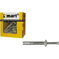 Pgb-Europe SMART | Inslagnagel Zamak Ø 5x22 Zn | 100 st SM00HN001050022E