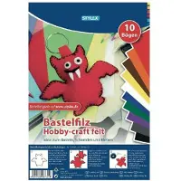 Stylex Knutsel Filt 20x30 cm 10 Stuks