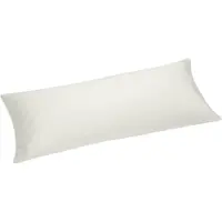 Yumeko Kussensloop Katoen Satijn 40x80 Wit - Eco, Bio & Fairtrade