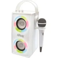 Lexibook BTP180Z iParty Draagbare Bluetooth Lichtspreker met Microfoon, Stereo, Lichteffect