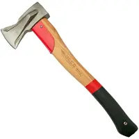 Adler Short Splitter, rood-zwart, kloofbijl
