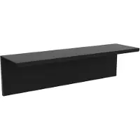 Allibert New Game - tablet - 40 cm - mat zwart gelakt aluminium