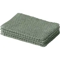 Yumeko Washandje Katoen 15x22 Groen - Eco, Bio & Fairtrade