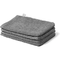 Yumeko Washandjes Yumeko Dark Grey (set van 4)