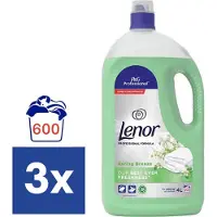 Lenor Professional Spring Breeze Wasverzachter - 3 x 4l (600 wasbeurten)