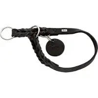 Hunter Dressuursliphalsband Solid Education, zwart - Maat 55: 45-50 cm halsomvang