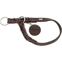 Hunter Retrieverhalsband Solid Education Bruin Maat L