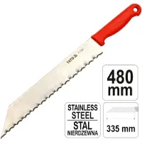 YATO Minerale wolmes - - Bouwgereedschap - Getande mes - Ergonomische handgreep - 480 mm