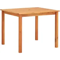 vidaXL Tuintafel 88x88x74 cm massief acaciahout