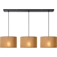 Lucide Magius hanglamp 113x32cm E27 rotan