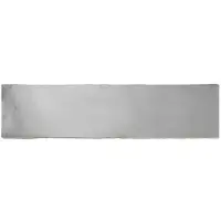 Terre d'Azur Gerona Metal wandtegel 7.5x30cm zilver - 22 stuks per doos