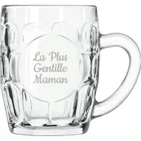 Libbey Bierpul gegraveerd - 55cl - La Plus Gentille Maman