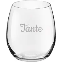 Royal Leerdam Drinkglas gegraveerd - 39cl - Tante