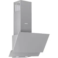 Wiggo WE-E523G(G) - Schuine Afzuigkap - 50 cm - Grijs Dubbel Glas - LED verlichting - Touch Control