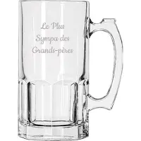 Libbey Bierpul gegraveerd - 1ltr - Le Plus Sympa des Grands-Pères