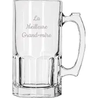 Libbey Bierpul gegraveerd - 1ltr - La Meilleure Grand-mère