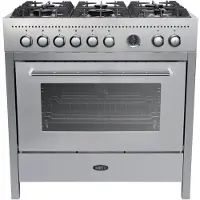Boretti CRG916IX Boretti Carrara fornuis
