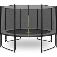 Magic Jump Grey Trampoline 427 cm met veiligheidsnet