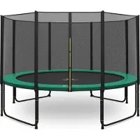 Magic Jump trampoline 427 cm Groen met veiligheidsnet