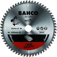 Bahco Cirkelzaagblad Met 40 Tanden Voor Afkortzagen In Hout 260 Mmx30 Mm