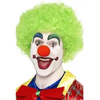 Boland Clownspruik groen (groen)