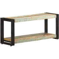 vidaXL Tv-meubel 90x30x40 cm massief gerecycled hout