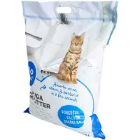 Duvo+ duvoplus Silica Kattenbakvulling 16L - Premium Kattengrind & Kattengrit Geurloos & Stofvrij