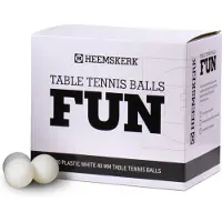 Heemskerk Witte Pingpongballetjes Fun (per 100)