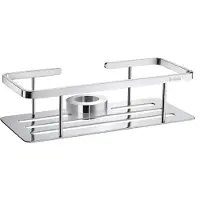 Smedbo Living FK856 Douchekorf Toepasbaar Op Douche Glijstang Chroom - Accessoires, Douche Accessoires, Doucherekken - 7391447093131
