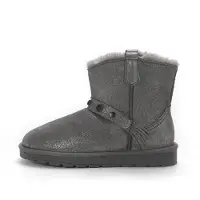 Gooce Snowboots 'Woopy' donkergrijs