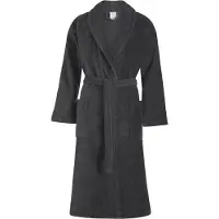 Vandyck badjas Prestige dark grey M
