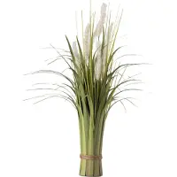 J-Line Tak Grassen+Pluim Plastiek Beige Small