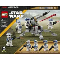 LEGO Star Wars 75345 Pack de combat des Clone Troopers de la 501ème légion