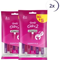 Wilkinson Sword Extra 2 Beauty - 30 stuks - Wegwerpscheermesjes - Voordeelverpakking