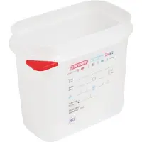 ARAVEN Voedseldoos Araven, 1,5L, GN1/9, incl deksel, 4 stuks