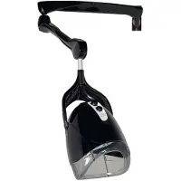 Comair Droogkap eivormig met wandarm zwart 1000W