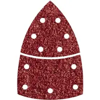 Wolfcraft 1813000 Zelfhechtend schuurblad 2-delig voor hout/metaal