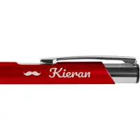 Viva Pens - Tess - Balpen graveren - Rechts (Oranje/rood)