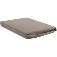 Beddinghouse Hoeslaken Taupe (Jersey)-90 x 200 cm