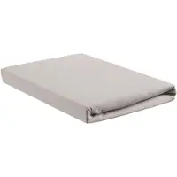 Beddinghouse Hoeslaken Licht grijs (Jersey)-180 x 200/220 cm