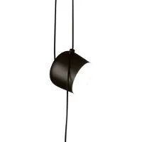 Flos Hanglampe , AIM, dimbare, Zwart, Woonkamer, Metaal, Designer