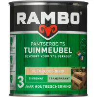 Rambo Pantserbeits Tuinmeubel Zijdeglans Transparant 750 ML